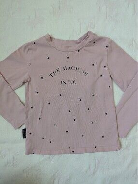 Girls' Tiny Tribe Light Pink Long-Sleeve Tee - The Magic Is In You 3T